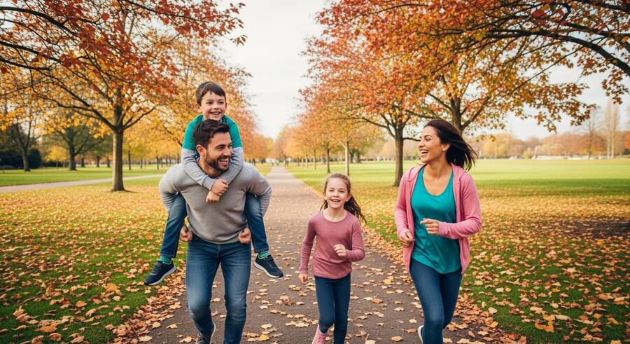 Family fitness activities during October half term in Sale and Altrincham