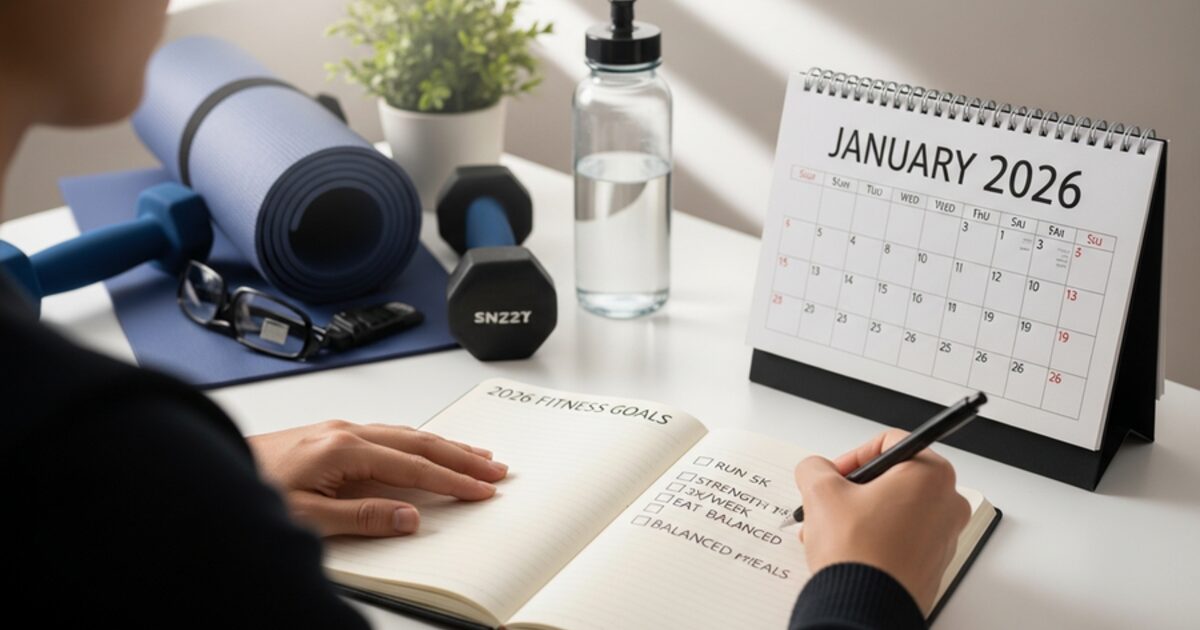 New Year Fitness Goals 2026: The SMART Way to Actually Achieve Them